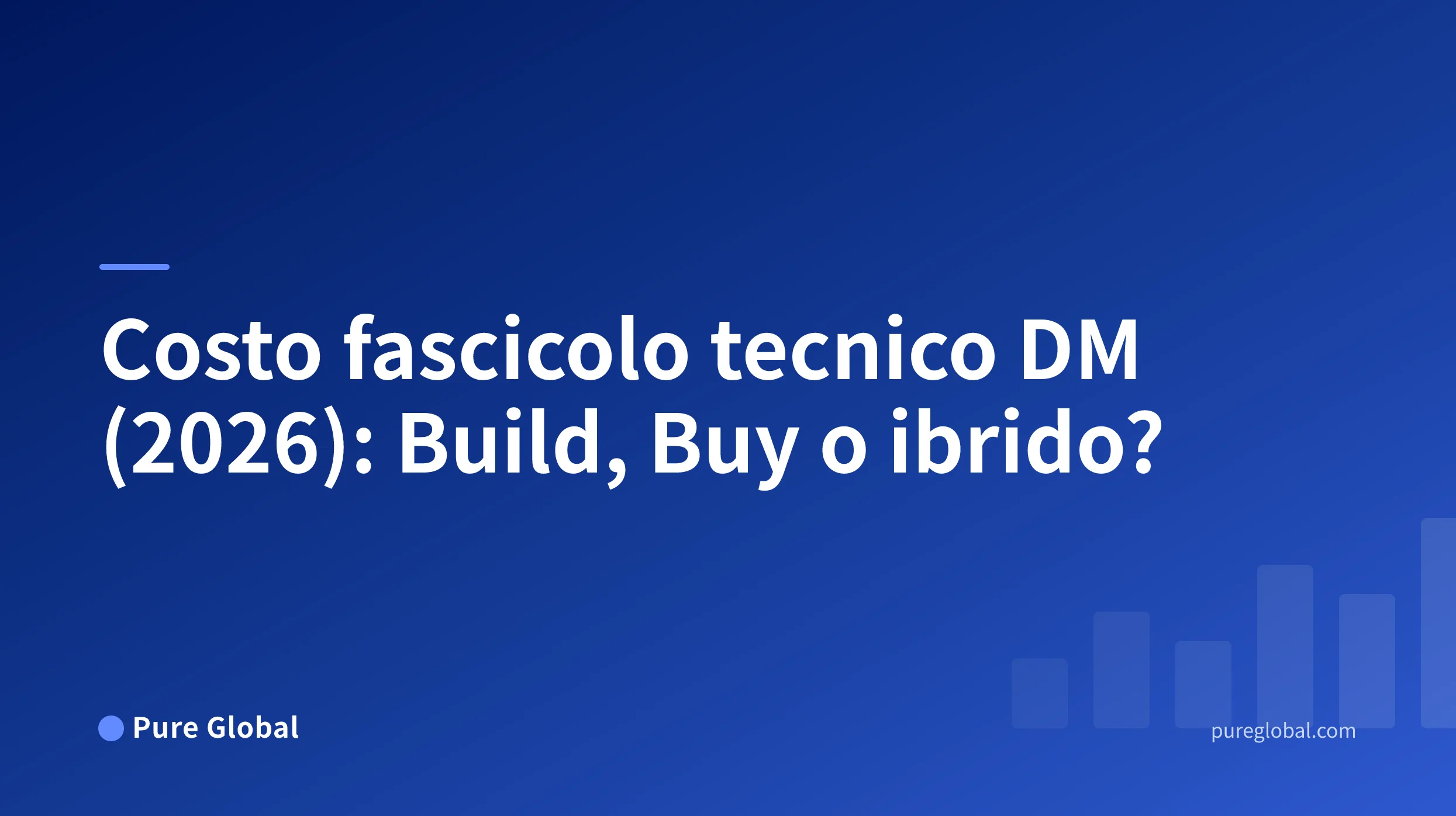 Modello di costo del fascicolo tecnico per dispositivi medici con confronto tra percorsi interni, in outsourcing e ibridi
