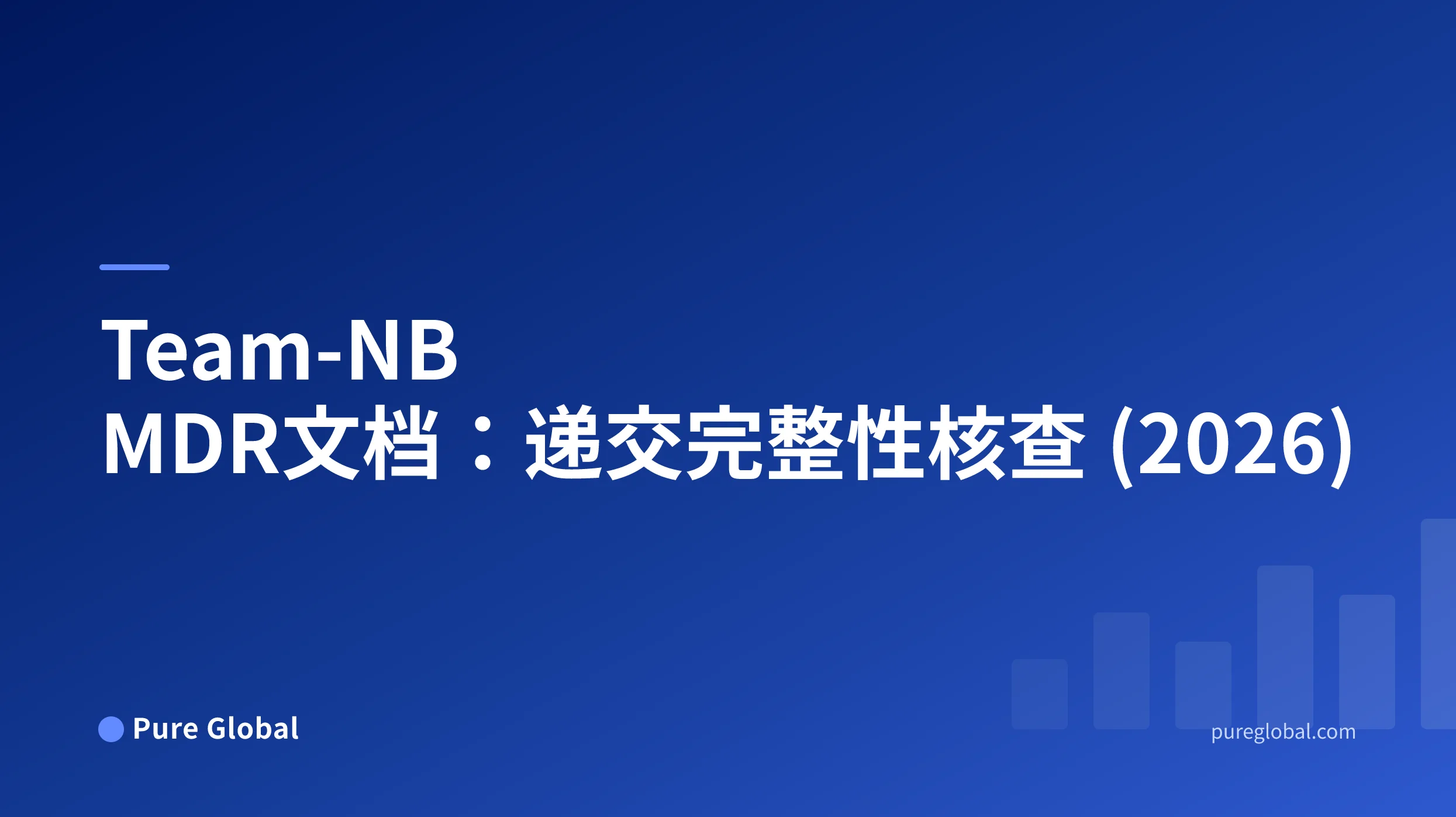 Team-NB MDR文档:递交完整性核查 (2026)