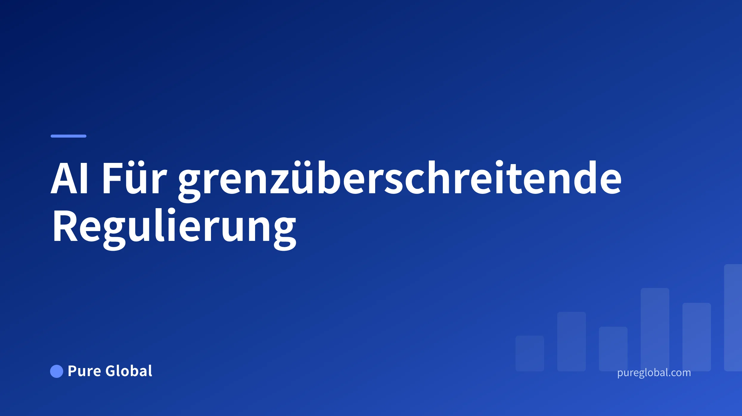 AI Für grenzüberschreitende Regulierung