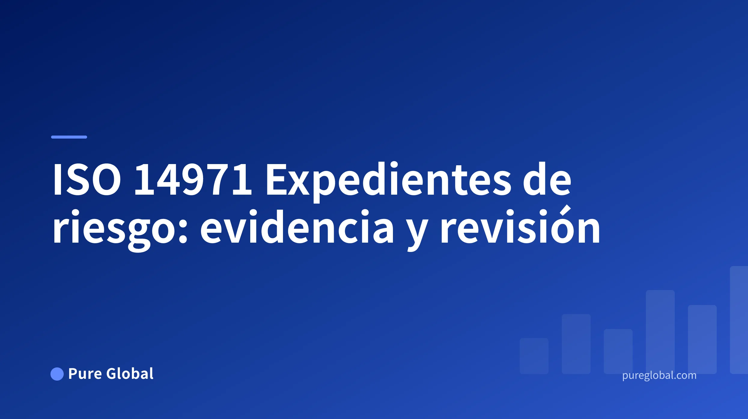Mapa de evidencia que conecta la evaluación de riesgos de un dispositivo con los controles, la verificación, la liberación y la revisión poscomercialización.