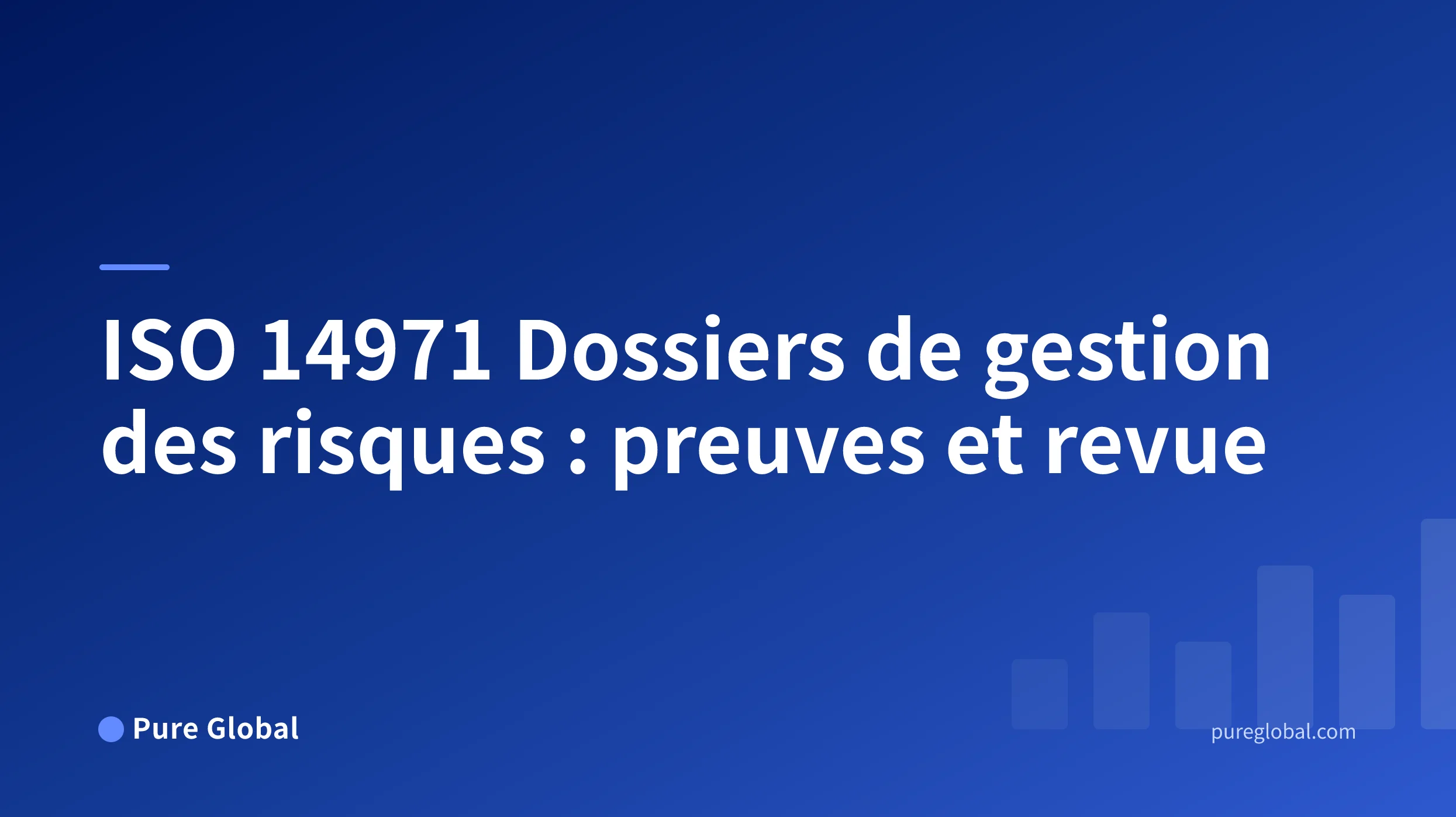 Cartographie des preuves reliant l'évaluation des risques d'un dispositif médical aux mesures de maîtrise, à la vérification, à la libération et à la revue post-commercialisation.
