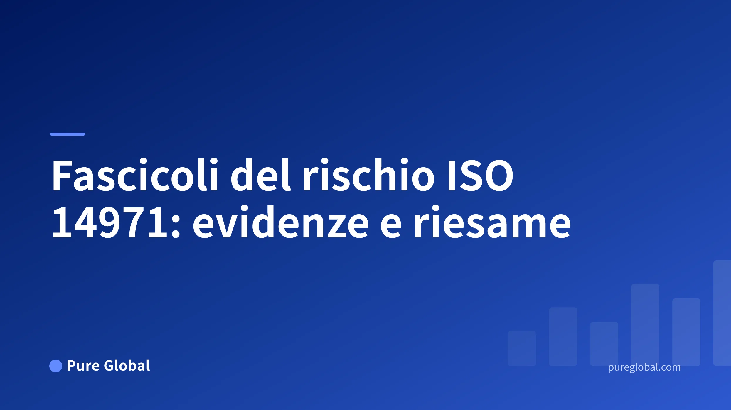 Mappa delle evidenze che collega la valutazione del rischio di un dispositivo a controlli, verifica, rilascio e riesame post-market.