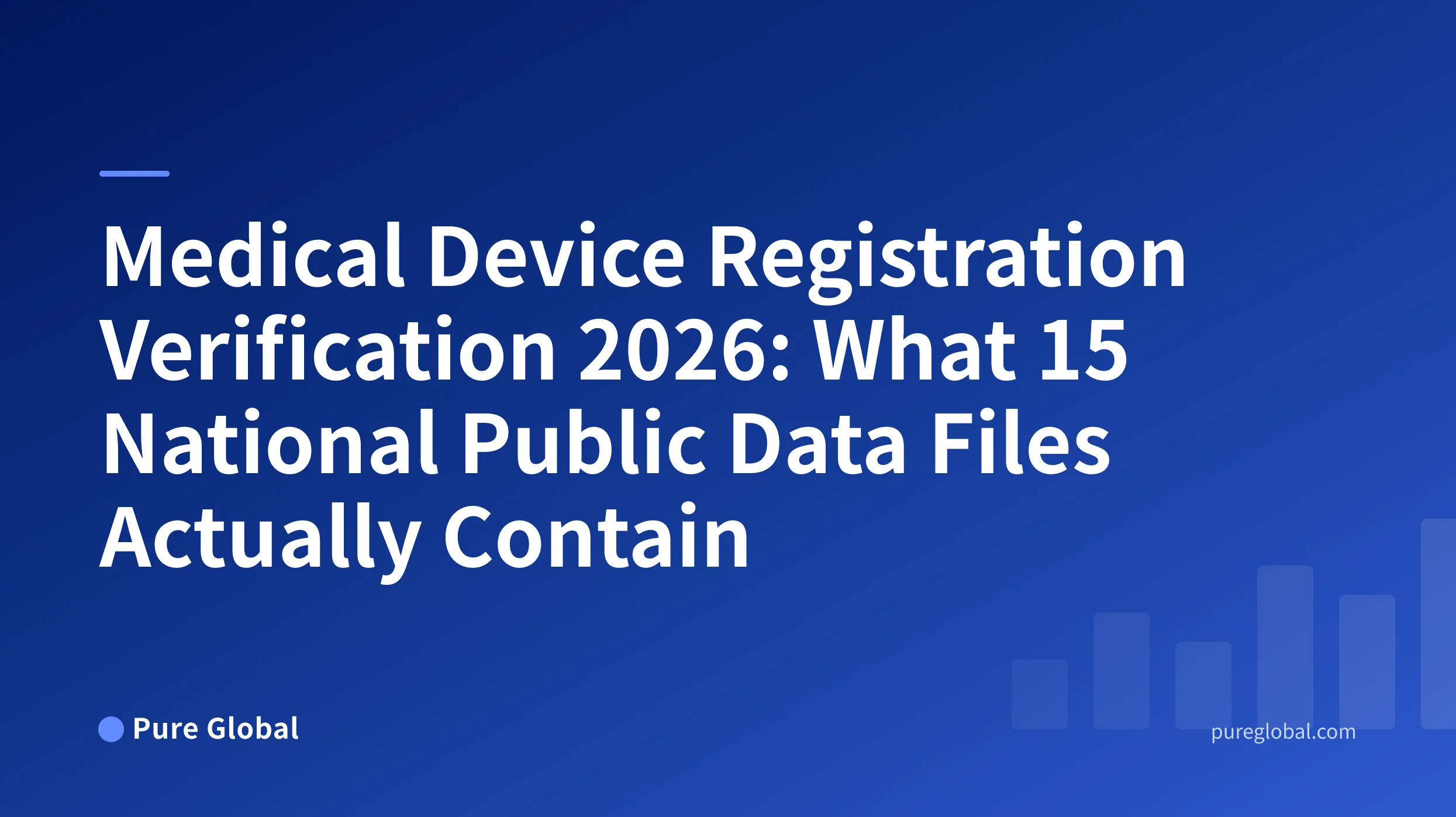 A global medical-device registration verification workpaper comparing public register rows, identity fields, and certificate records.
