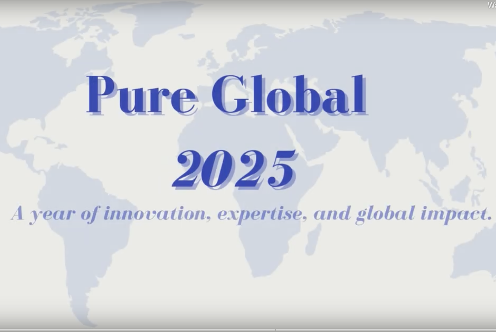 Pure Global Jahresrückblick 2025