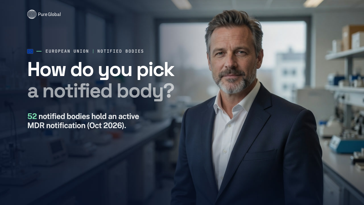 EU MDR: Choosing a Notified Body